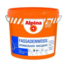 Краска ВД-АК Alpina EXPERT Fassadenweiss 2,5 л