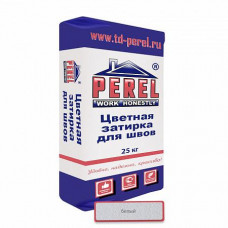 Цветные затирочные смеси Perel RL белая 25 кг